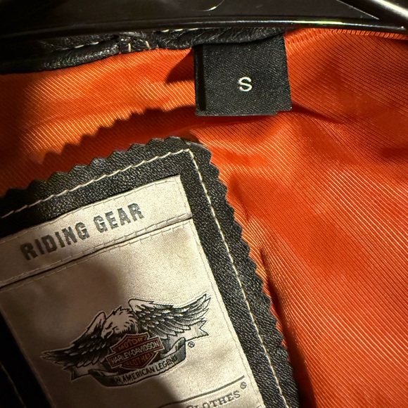 Harley Davidson AGITATOR leather jacket for women size Small - Picture 9 of 11